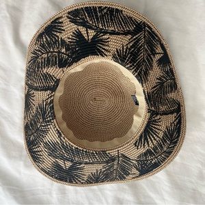 Printed beach hat